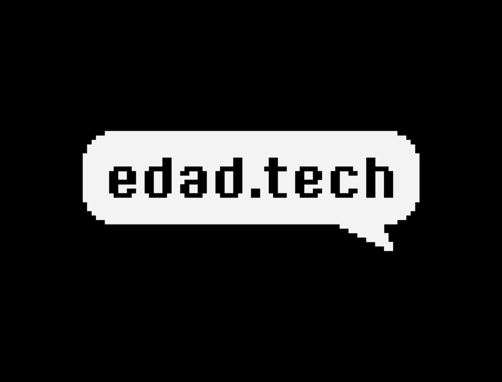 Edad Tech logo monochrome variant 1