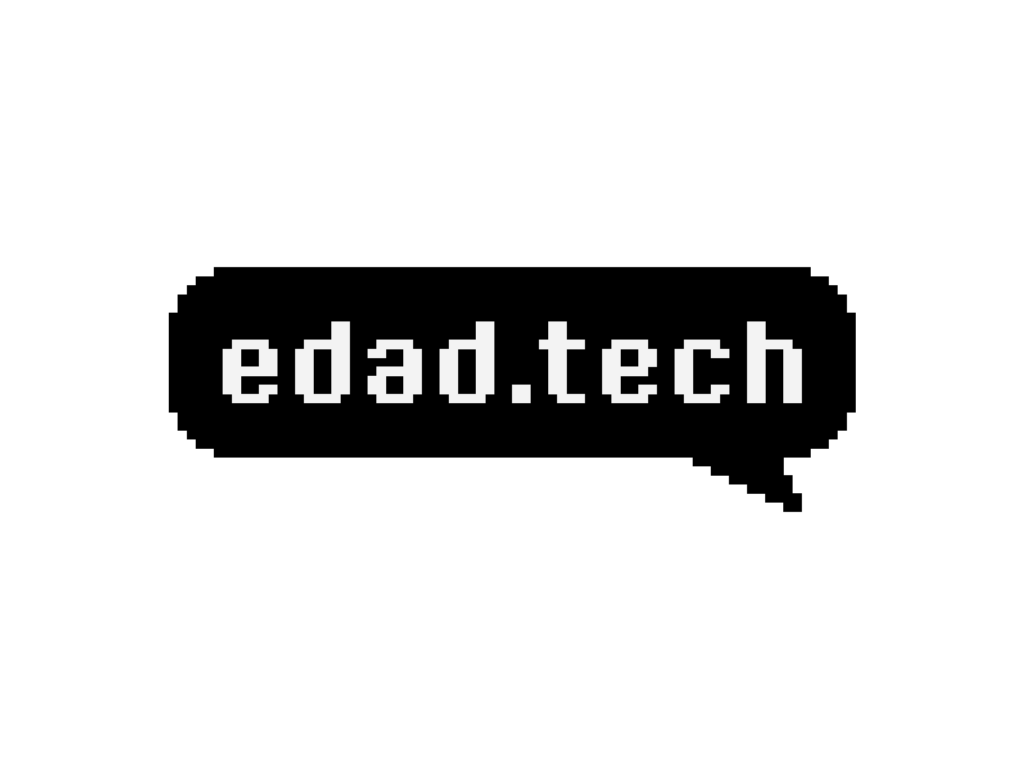 Edad Tech logo monochrome variant 2